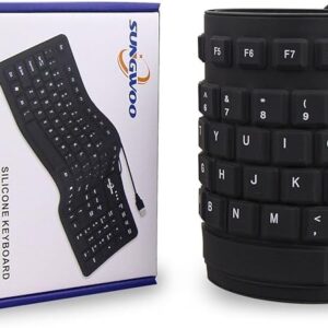 كيبورد سيليكون قابل للطي